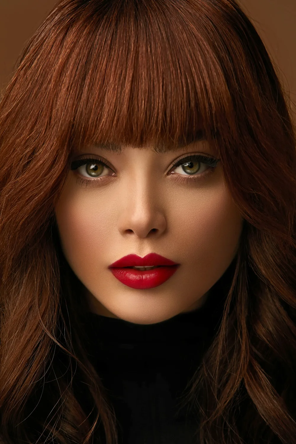 Retrato artístico feminino representando o cuidado e a individualidade